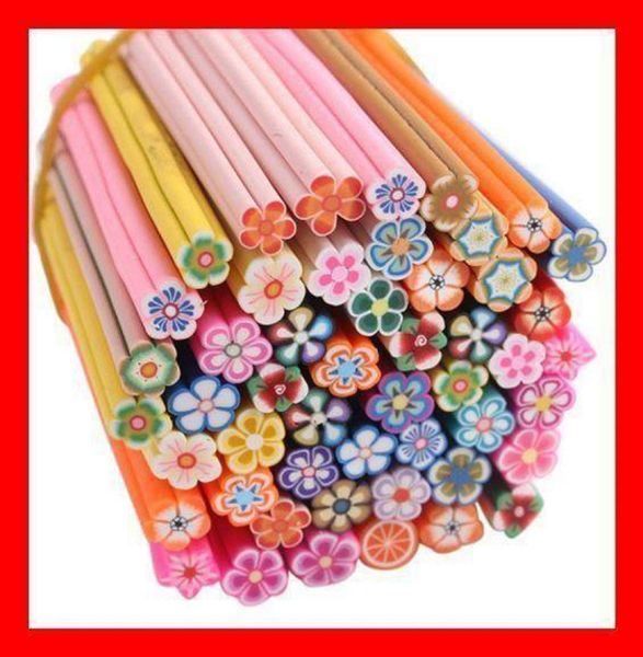 40 GS-Nails Fimostangen Nail-Art FIMO Stangen Ca. 4,5cm X 5mm