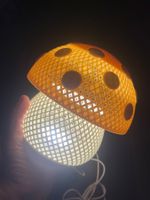 Lampe de veille Champignon Jaune prise usb
