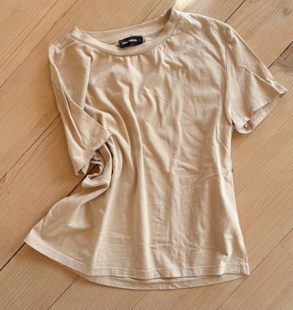 Top kurz/Croptop /Dancetop beige ,Tally Weijl,Gr. S