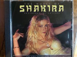 CD,  The Music of SHAKIRA performed by Latisha