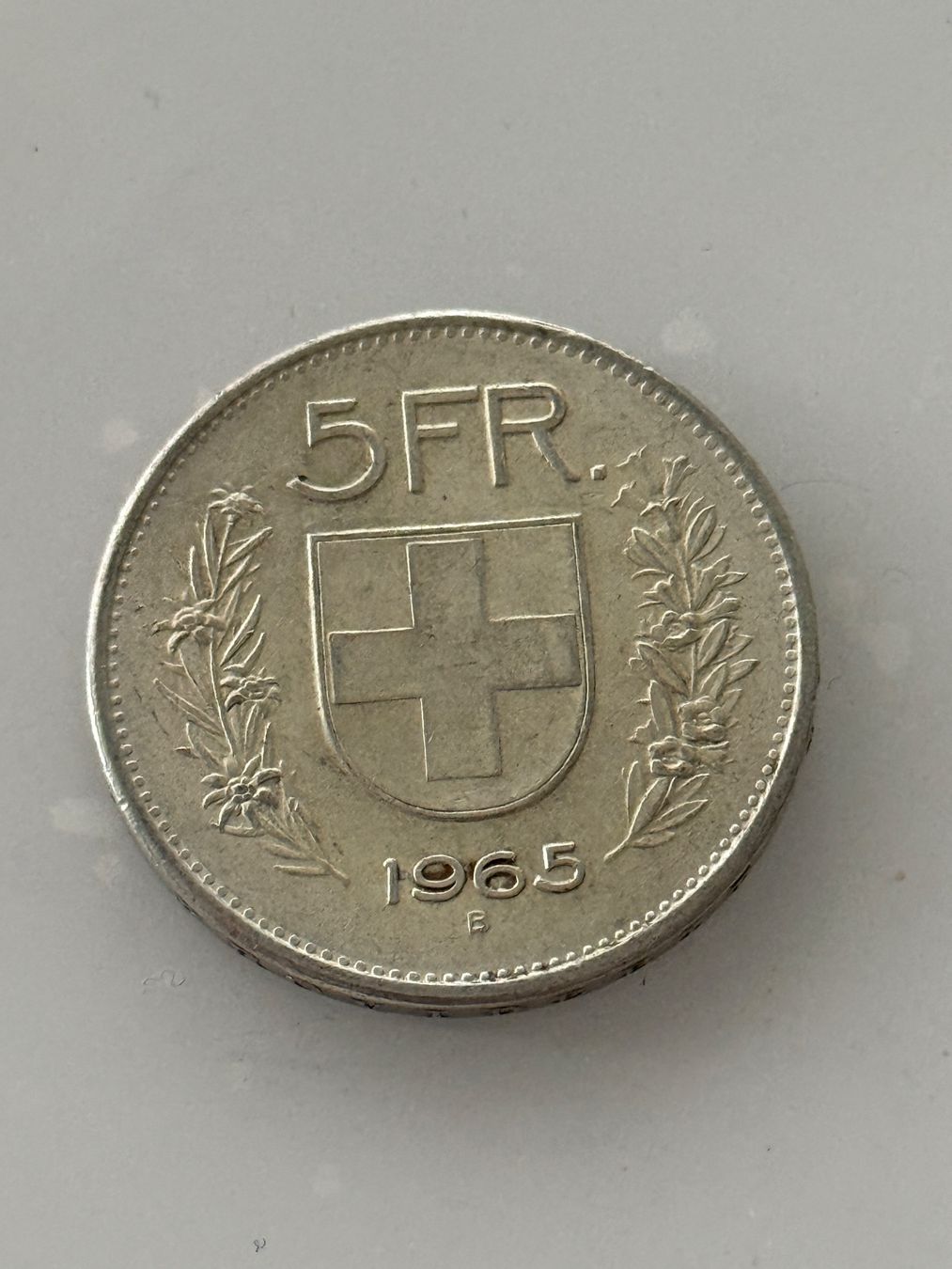 Alle Münzen: 5 Franken 1965  Silber – Gebraucht aus Wallisellen von SWISS_SILVER1 1