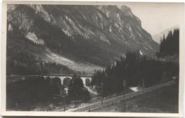 ALBULA-BAHN GR 1930 Rhätische Bahn