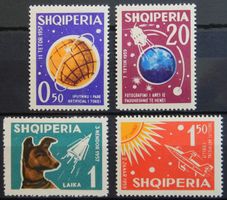 Albanien Kat. 603-606 ** 1962 Kat 13 Euro