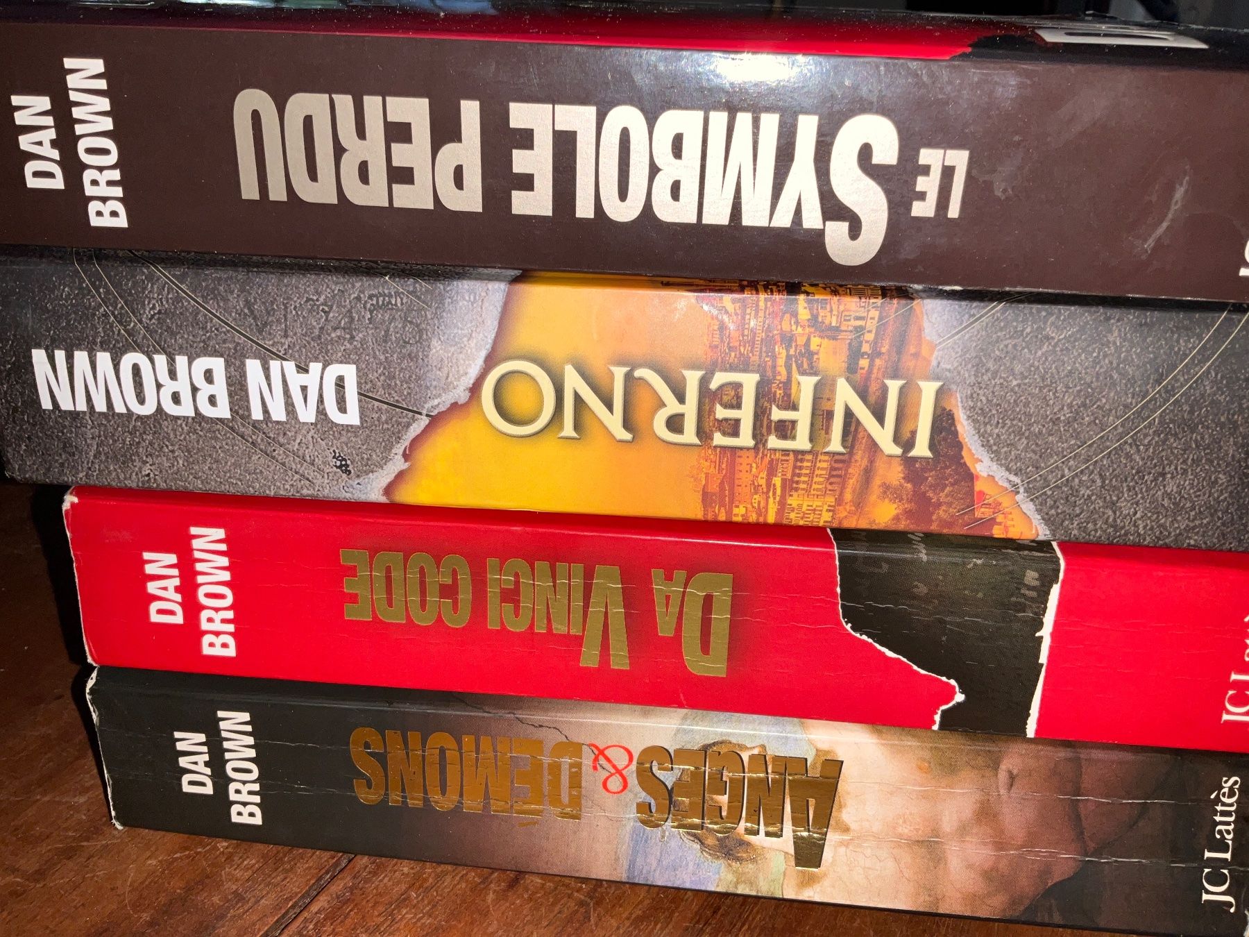 Libri: 4 Romans Dan Brown: Inferno, Da Vinci Code, Anges & Démon... – Usato da Avenches venduto da Lactobacille 1
