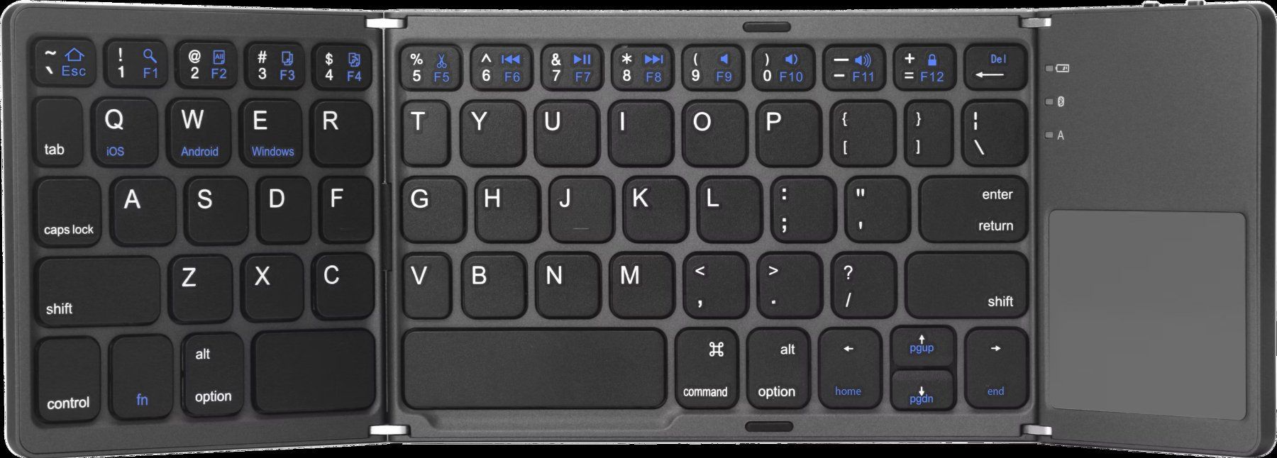 Apple Tastaturen: XtremeMac Foldable Keyboard with Touchpad – Gebraucht aus Thalwil von cinelim 2