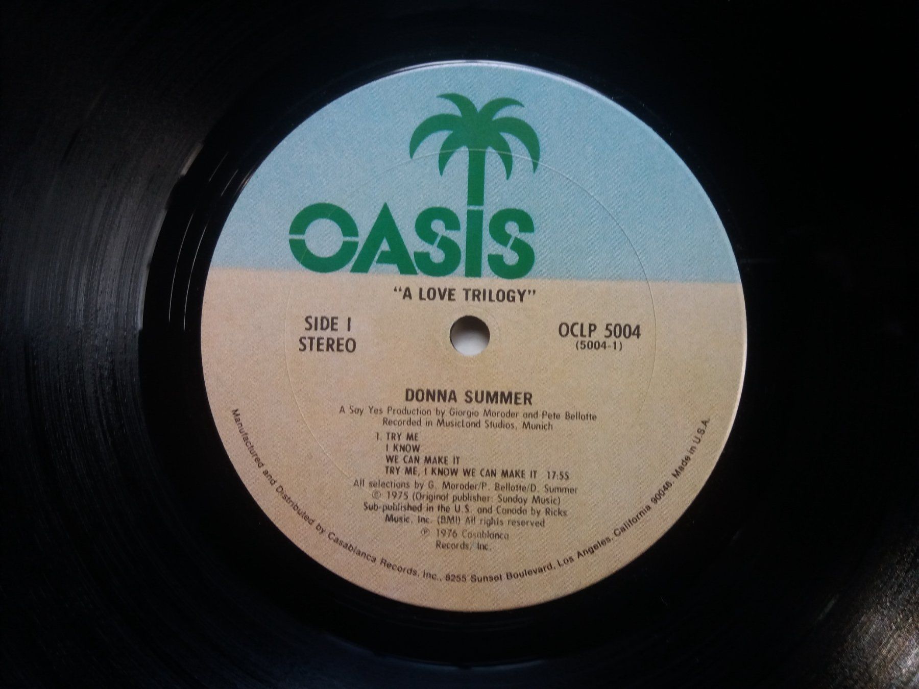 Dischi in vinile: LP (Donna Summer) A love trilogy – Usato da Meyrin venduto da toutatis 4