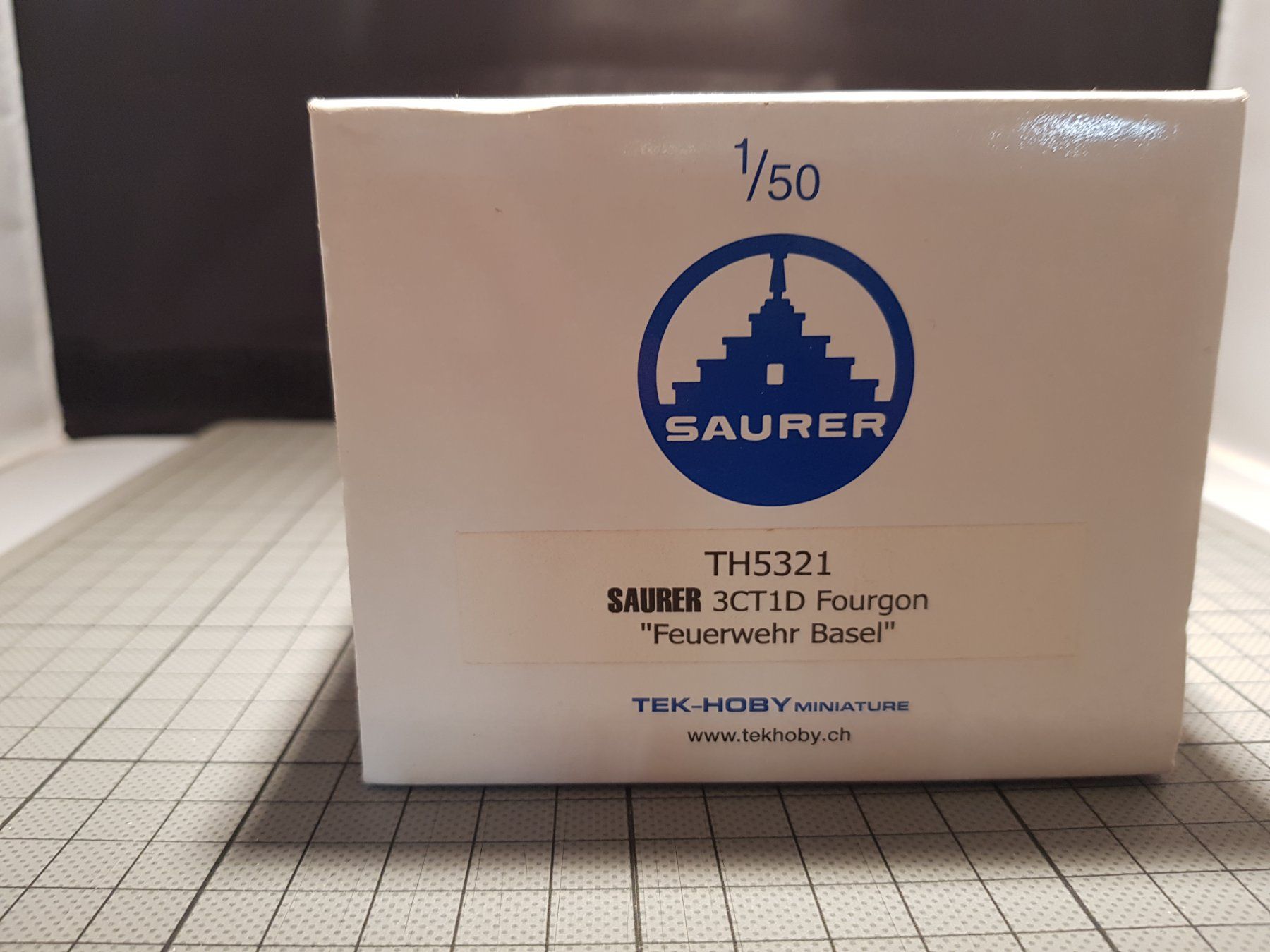 Kit di modellismo & Modellini statici: Saurer 3CTID Fourgon Feuerwehr Basel – Nuovo e nell'imballaggio originale da Chézard-St-Martin venduto da AlPat-Collections 8