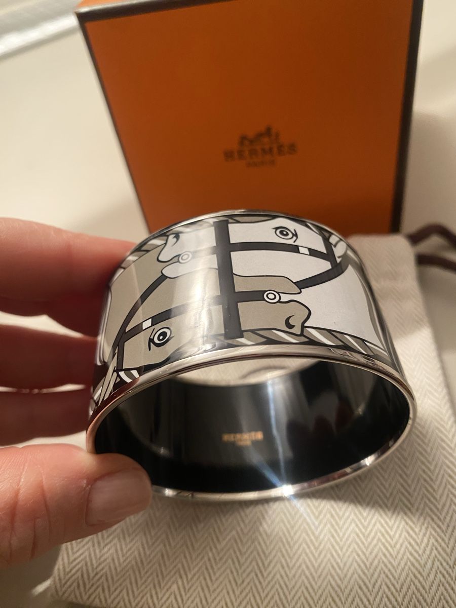 Hermès Armbänder & -reifen: Hermès equestrian bangle - Excellent! – Neu (gemäss Beschreibung) aus Herrliberg von non_5qdb 7
