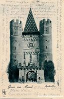 Basel - Spalentor Lichtdruck + 1899