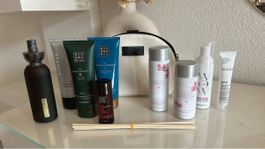 Divers produits rituals + deux produits cheveux 
