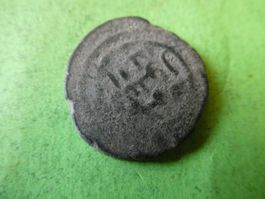 uralte arab.-islamische   Bronzemünze    3.55 g