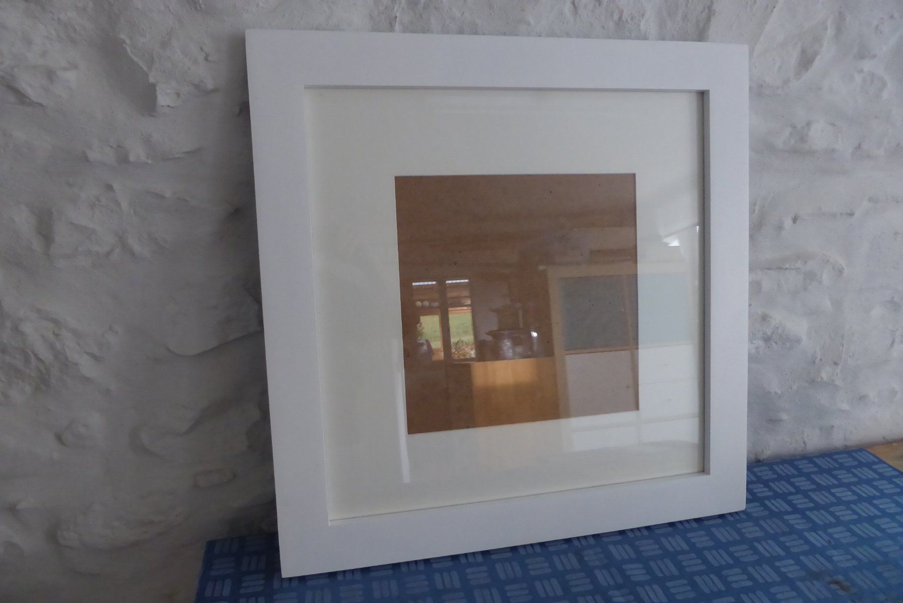 Cornici: Bilderrahmen Holz weiss - 60 x 60 cm – Usato da Brunnadern venduto da vapiano