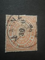 Nordd. Postbezirk No. 8  1868 Altdeutschland gest.  (4467)