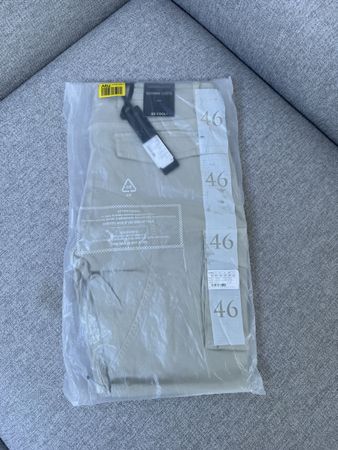 Gianni Lupo Cargo Hose Beige Neu Gr. 46, Neu