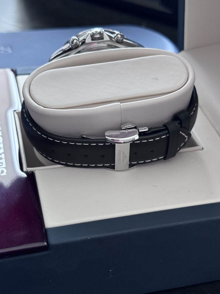 Longines Orologi: Longines Admiral Chronograph Automatik – Usato da Schaffhausen venduto da oliversittel 4