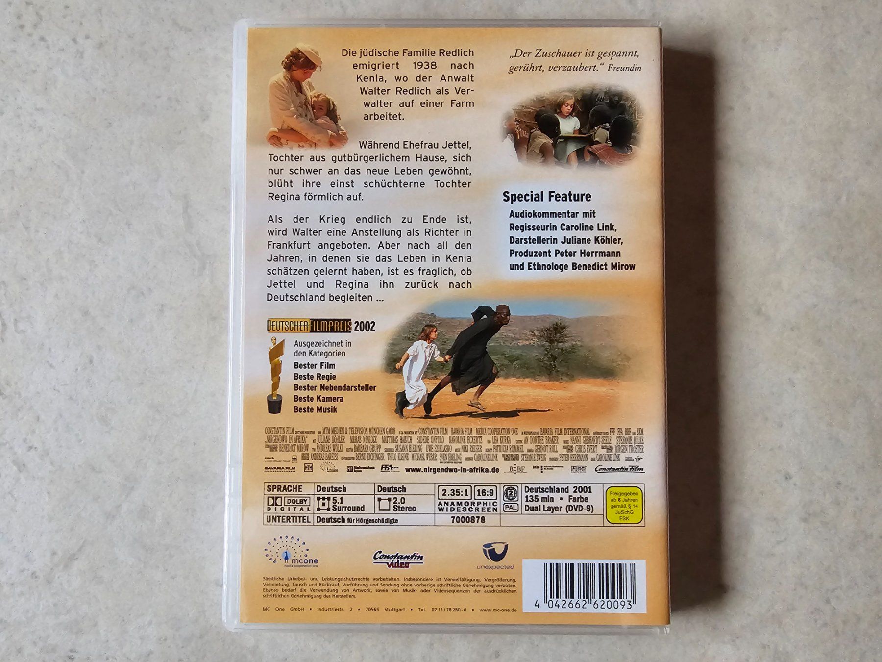 Alle DVDs: Nirgendwo in Afrika – Gebraucht aus Schneisingen von  1