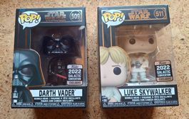 Convention Exclu Darth Vader Luke Skywalker Funko Pop