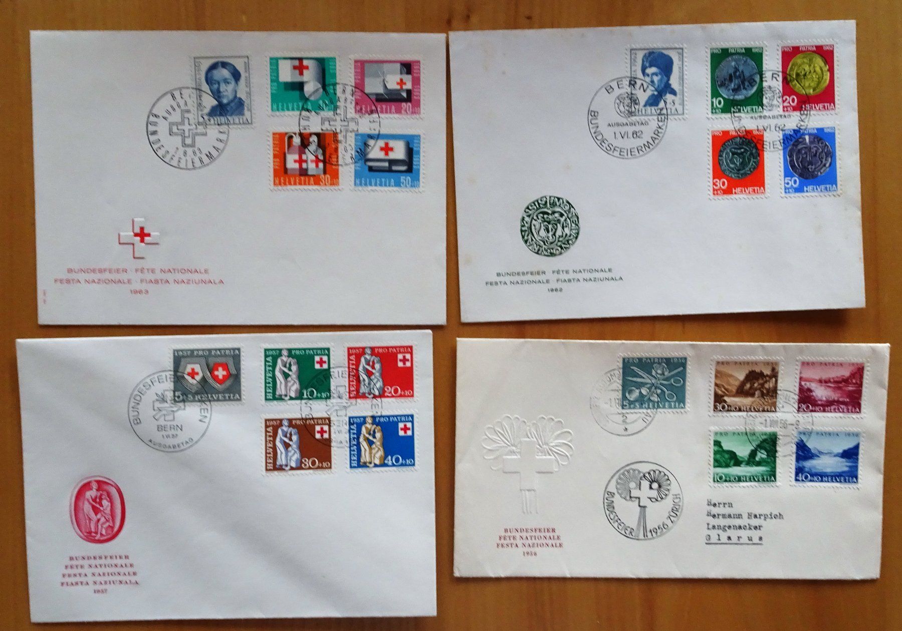 Tutti i francobolli: FDC Pro Juventute/ Pro Patria – Usato da Feldbrunnen venduto da MarcusSO 5