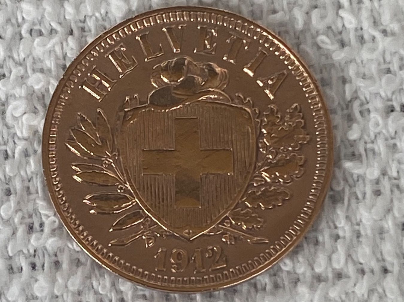 Tutti le monete: 2 centimes/rappen 1912 – Usato da Nyon venduto da Ilmi09