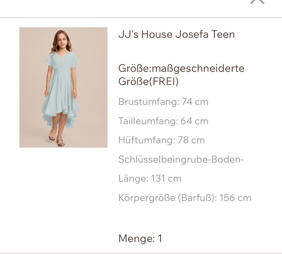 JJ’s House Vestiti & Gonne: Festliches Teenagerkleid  – Usato da Oberrieden venduto da fee_verte 2