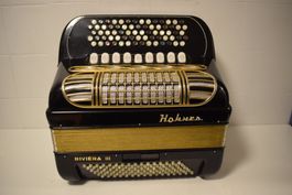 Akkordeon chromatisch Hohner Riviera III