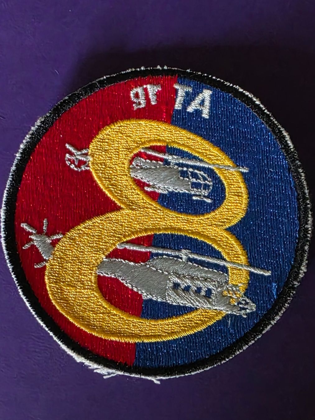 Schweizer Armee Placchette & Badge: Luftwaffe Abzeichen Heli Badge Groupe T.A 8 Original – Nuovo (secondo la descrizione) da Nyon venduto da freetoys08