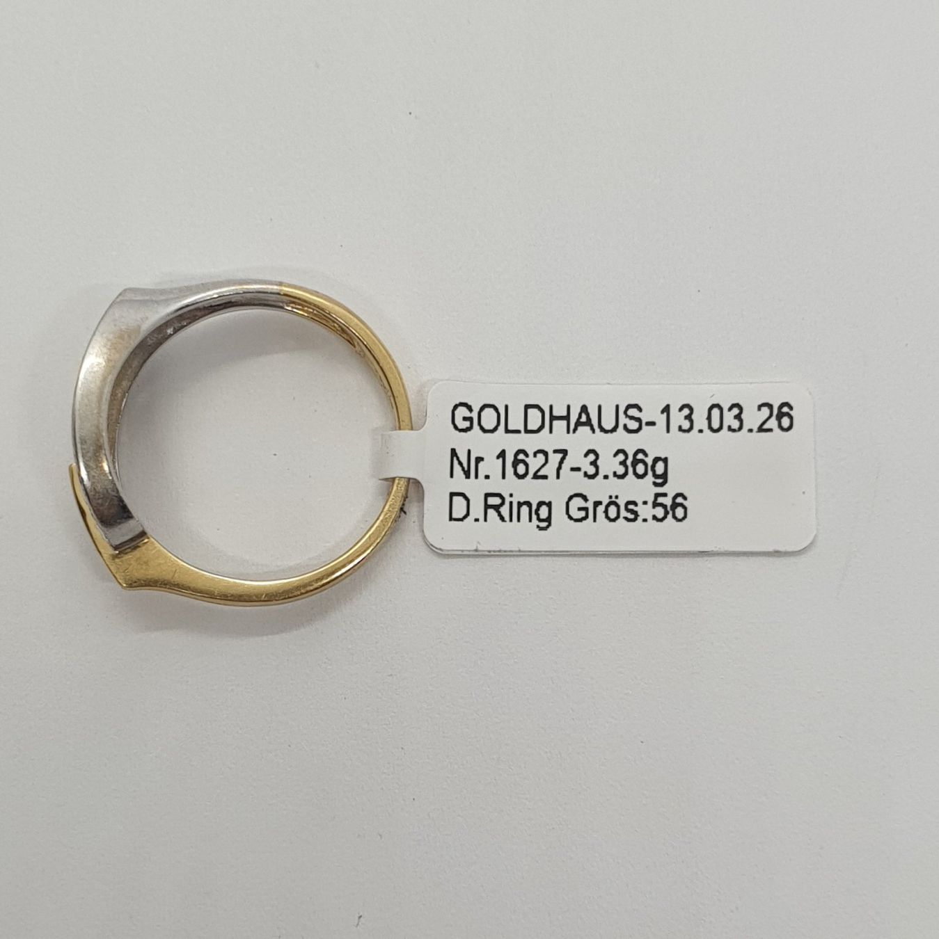 Anelli: Echt 18K Gold - Brilliant Ring – Usato da Luzern venduto da Goldhaus-Luzern 4