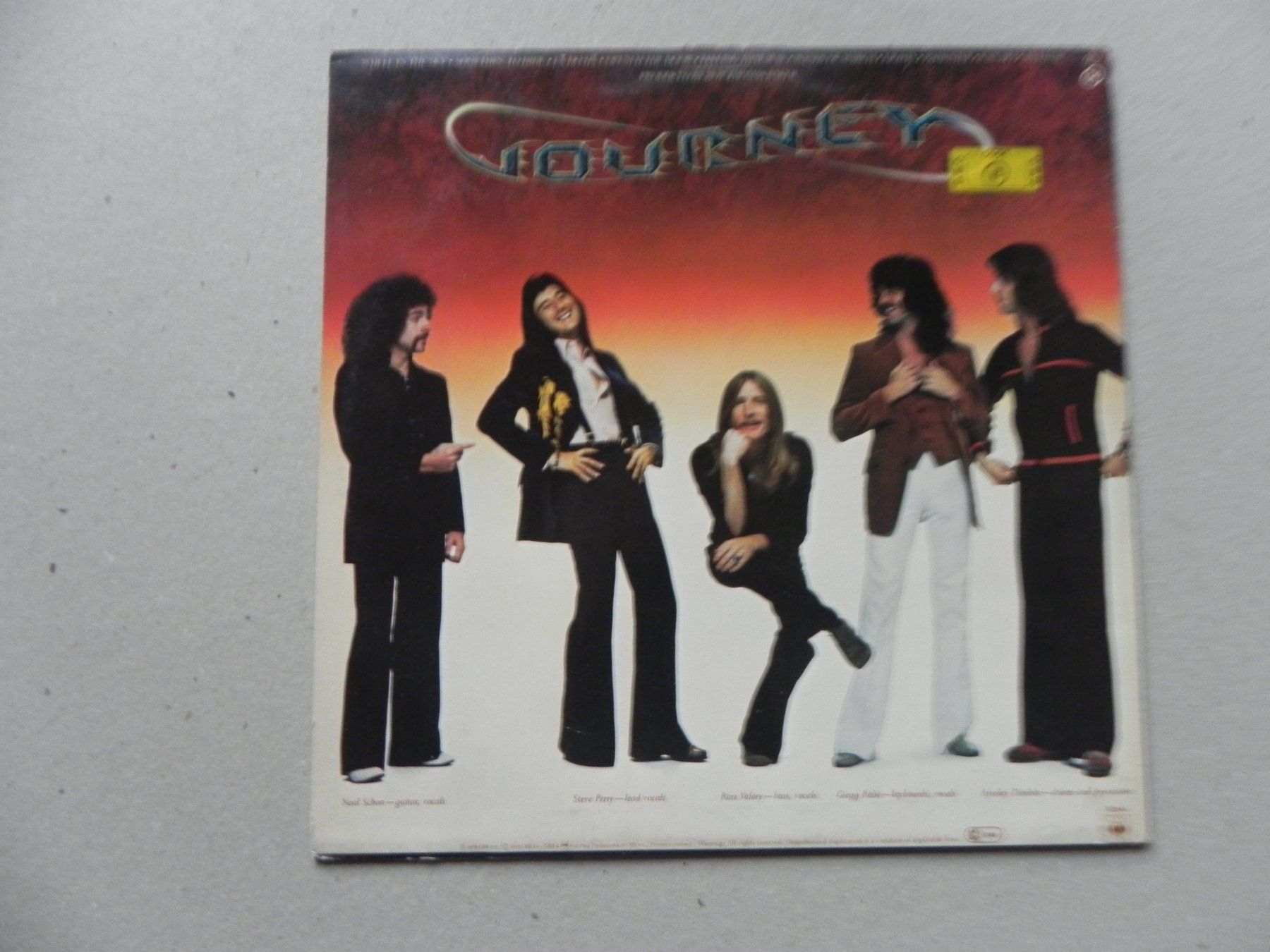 Vinyles: LP USA Progressiv Rock Band Journey 1978 Infinity – D'occasion à Siebnen par krimsie 1