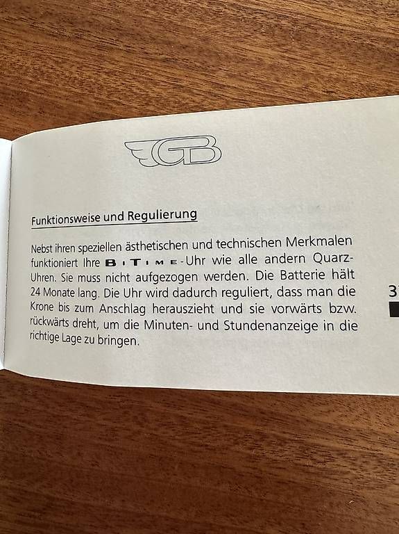 Uhren: BITIME COLLECTION Created by Gianni Bulgari – Gebraucht aus Bern von paolobuero 3