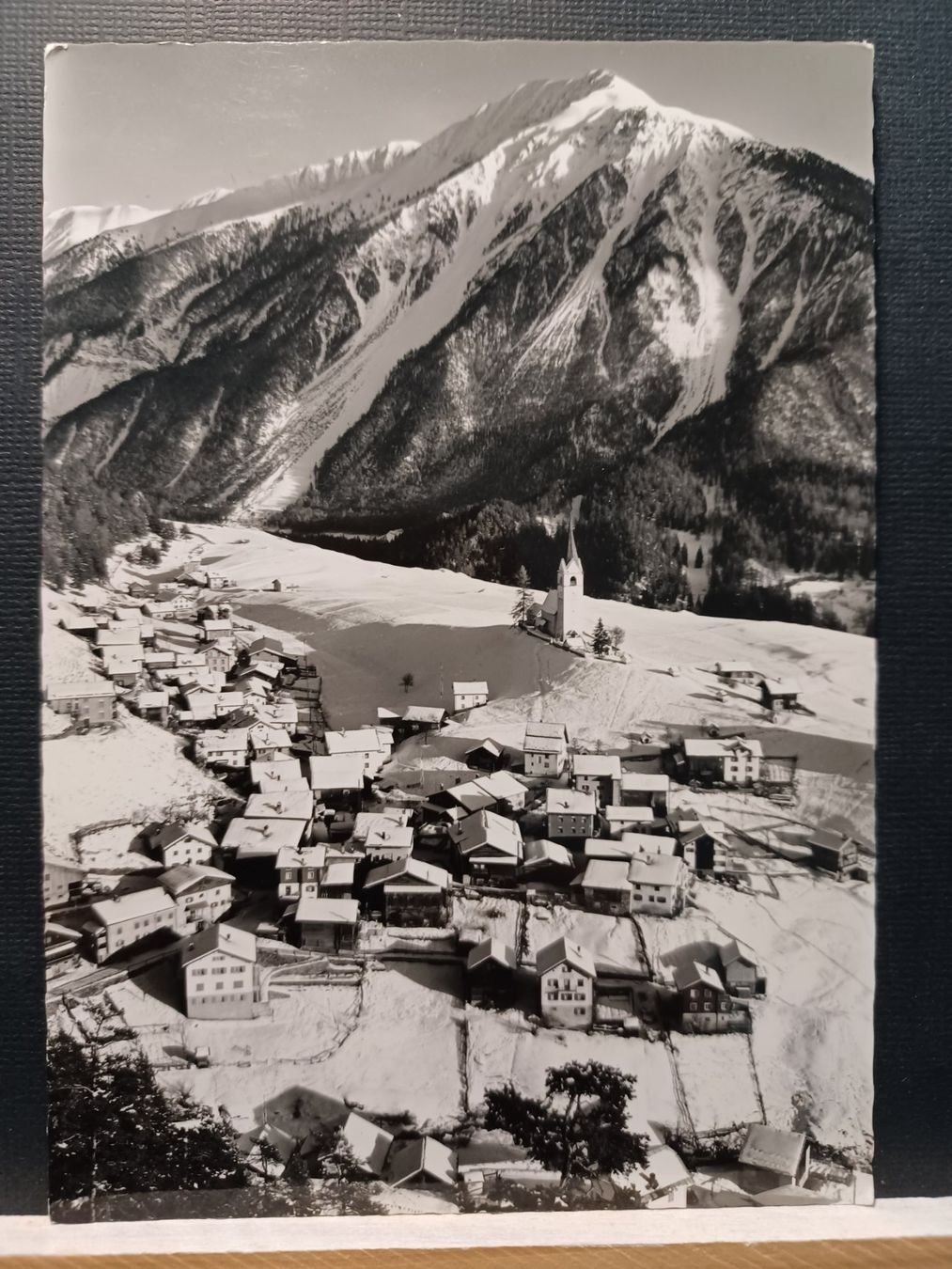 Cartoline postali: GR, Schmitten im Albulatal mit Muchetta, Winter, No.08-208 – Usato da Aarau Rohr venduto da mgvw