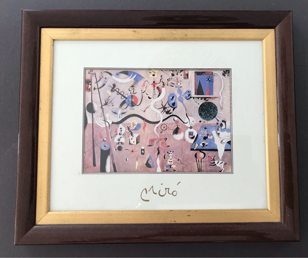 Grafica & Litografie: Tableau Miro repro - Cadre inclus – Usato da Penthaz venduto da Petrus45 5