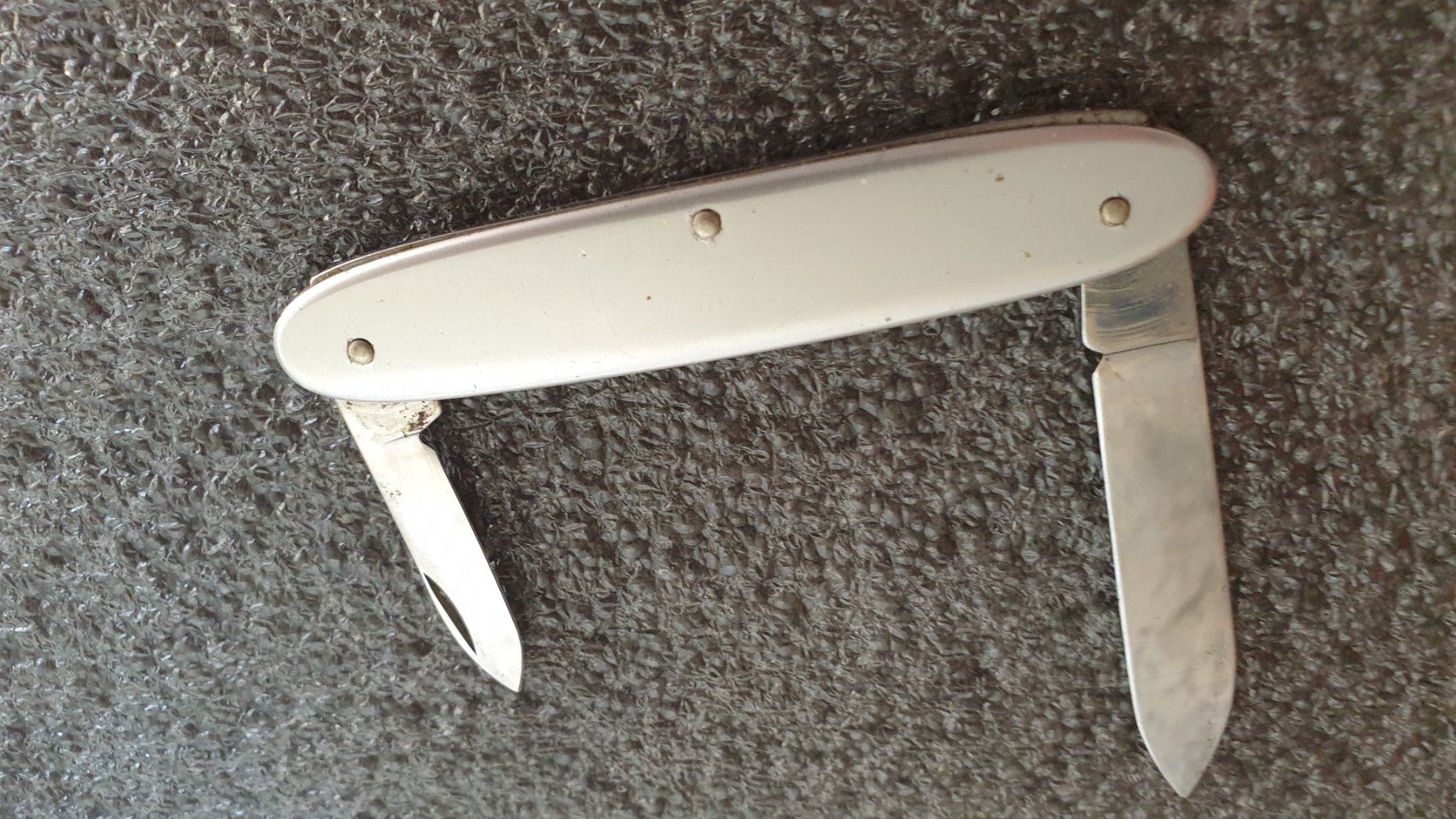 Victorinox Taschenmesser: Excelsior WABCO Victorinox Grau Sackmesser – Gebraucht aus Val D Illiez von SnowRoof 1