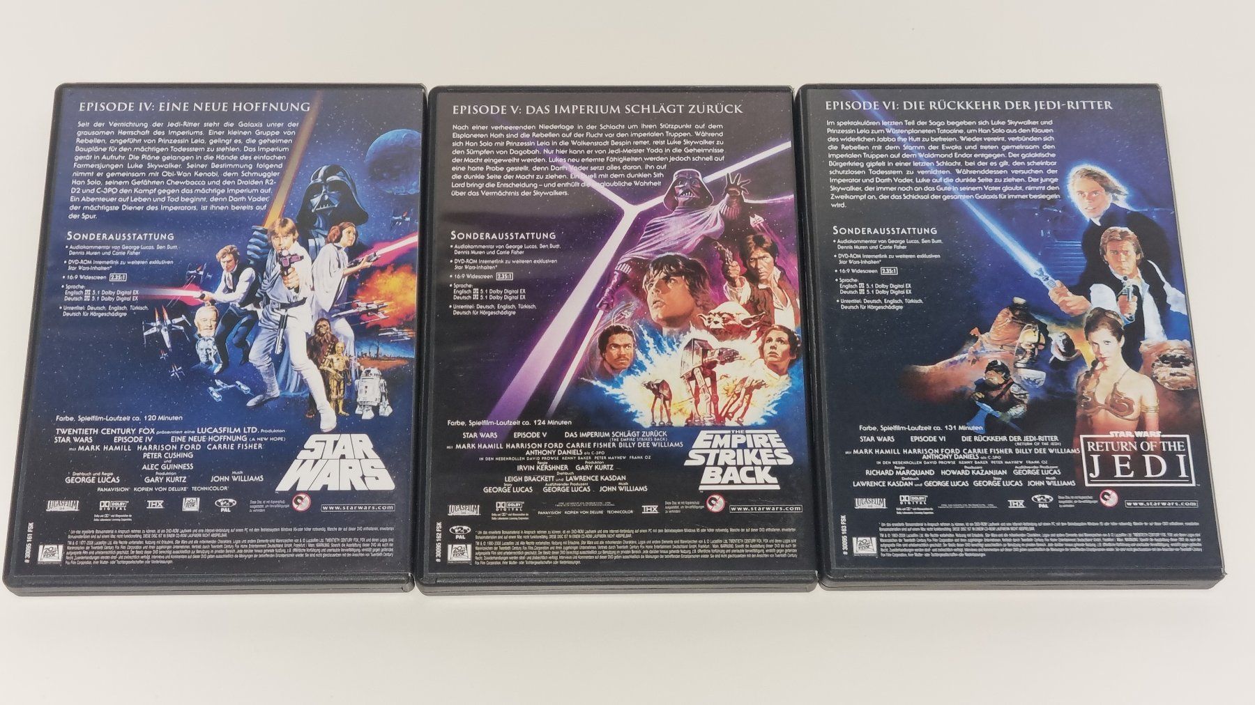 Tutti i DVDs: DVD: Star Wars Trilogie - Teil IV - VI – Usato da Ehrendingen venduto da Thomas_2 2