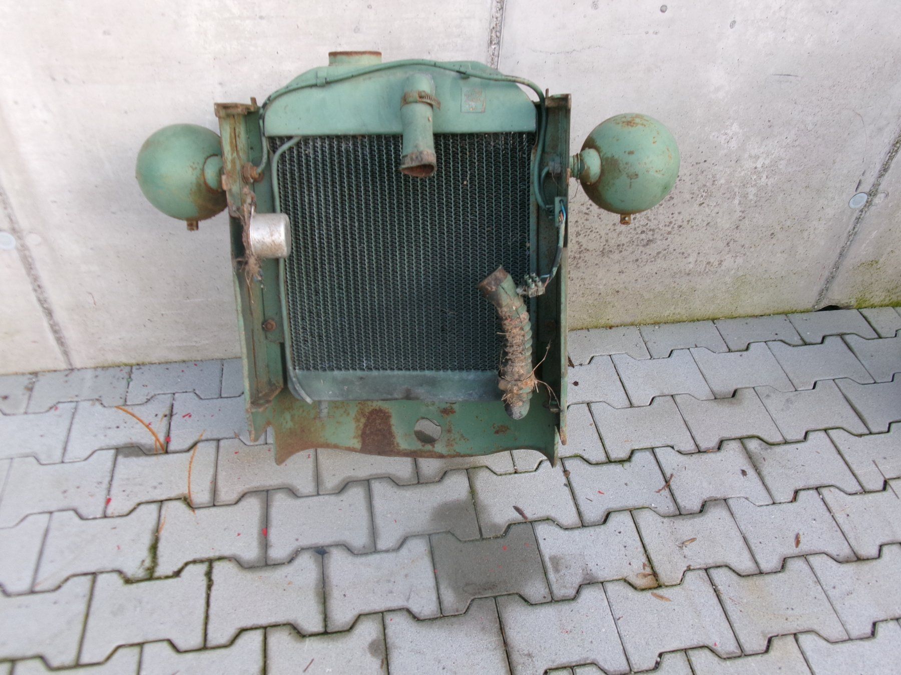 Bührer Trattori: Bührer - Spezial - Front / Kühler / Lampen  - – Usato da Eschenbach SG venduto da GM-29 2