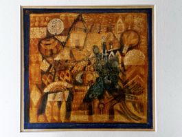 Hans Rudolf Strupler Mischtecnik auf Papier