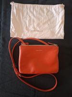 Coccinelle Crossbody Umhängetasche Leder Rot 22 × 15 cm