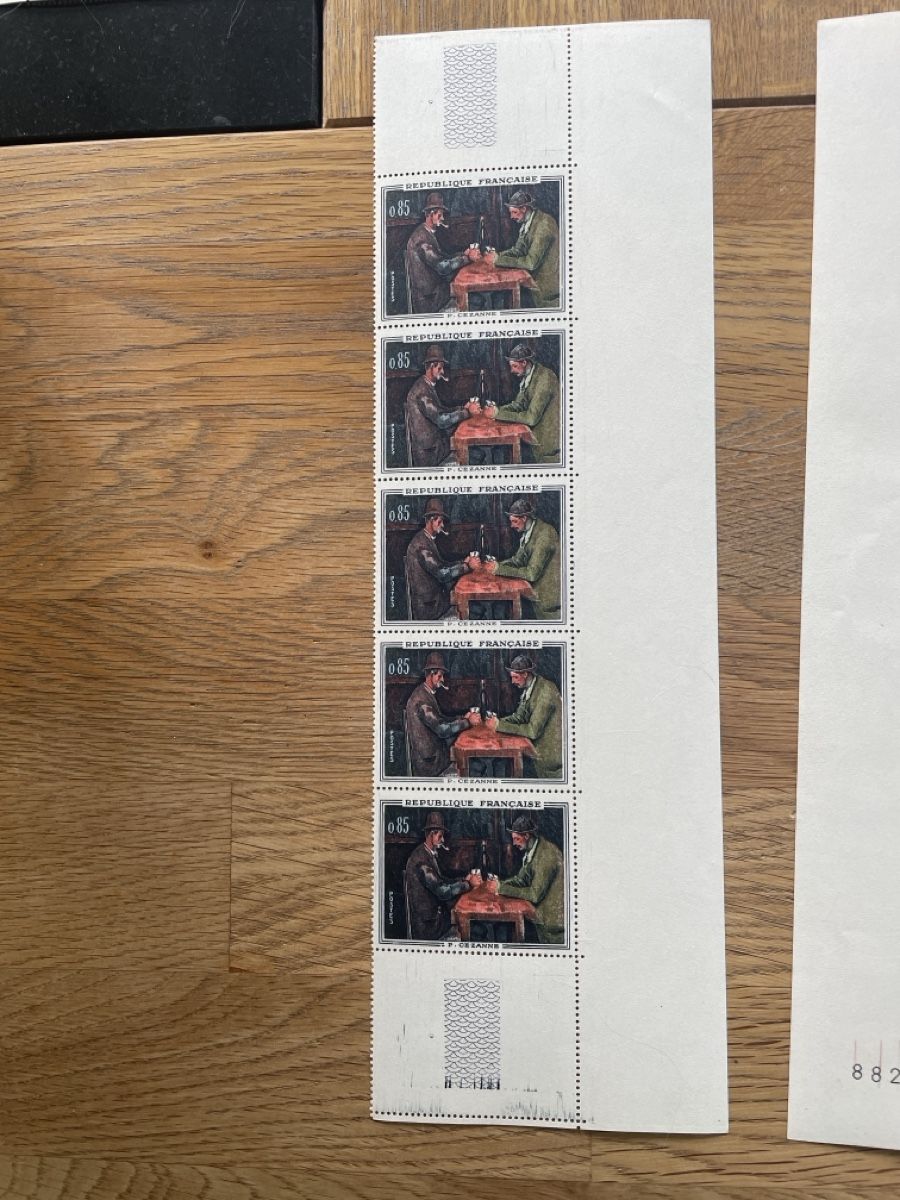 Alle Briefmarken: Bogensatz Frankreich Gemälde Postfrisch  – Gebraucht aus Roggwil TG von Lph_m9nm 6