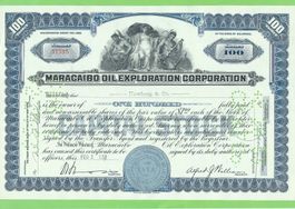 Maracaibo Oil Exploration Corp.,  1953