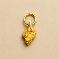 Gold Nugget Anhänger