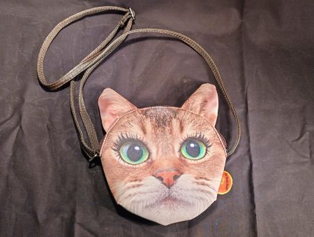 Umhängetasche Katze, gefüttert, wasserdicht