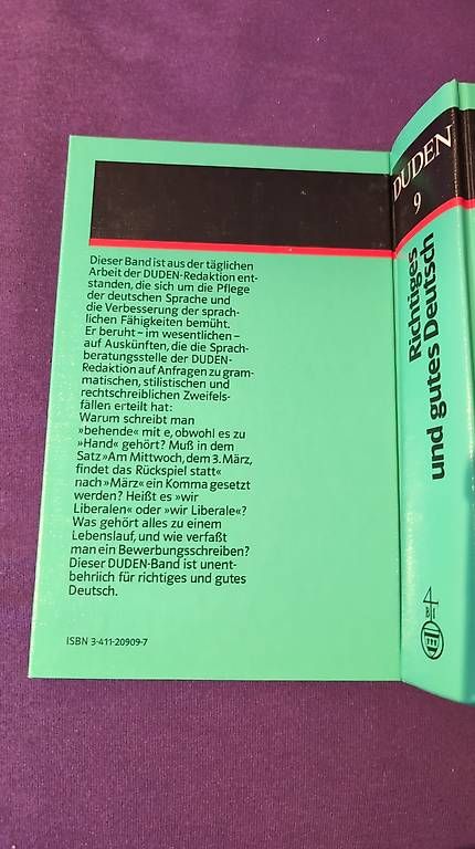 Libri: Duden Nr. 9 – Usato da Birmenstorf AG venduto da R_C_B 1