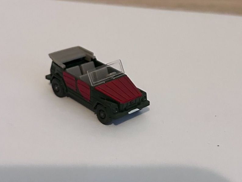Wiking Modellini d'auto: Wiking VW 81 Kübelwagen – Usato da Goldach venduto da Manyro55 2