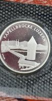 20 Franken Muenze Kapellbruecke Luzern 2005 unzirkuliert