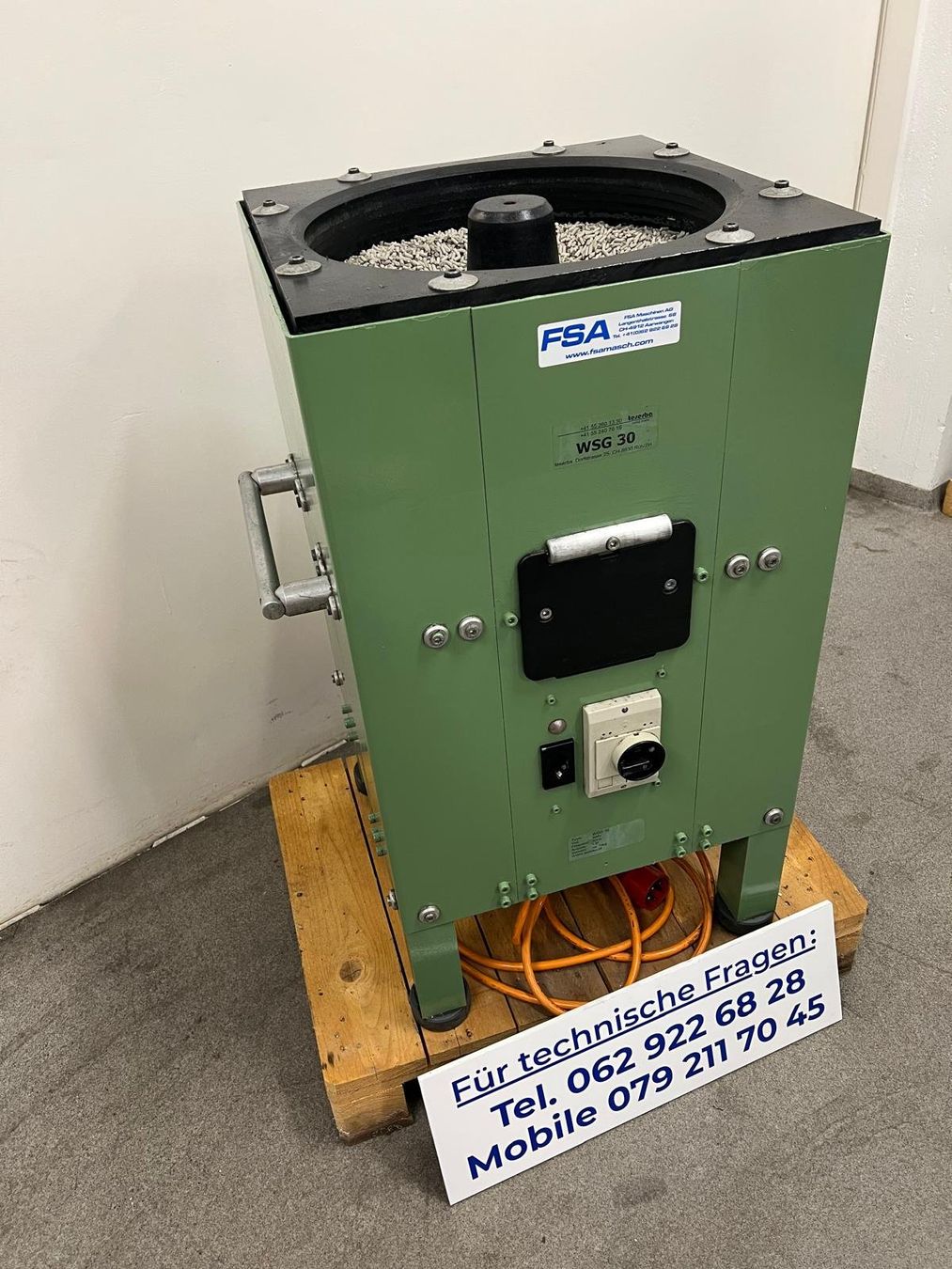 Tutte le macchine: TESERBA Trowalisieranlage WSG 30 – Usato da Aarwangen venduto da fsa-maschinen