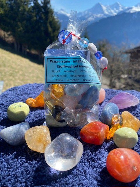 Pietre preziose: Edelsteinwassermischung Stoffwechsel – Nuovo (secondo la descrizione) da Beatenberg venduto da torfrock 1