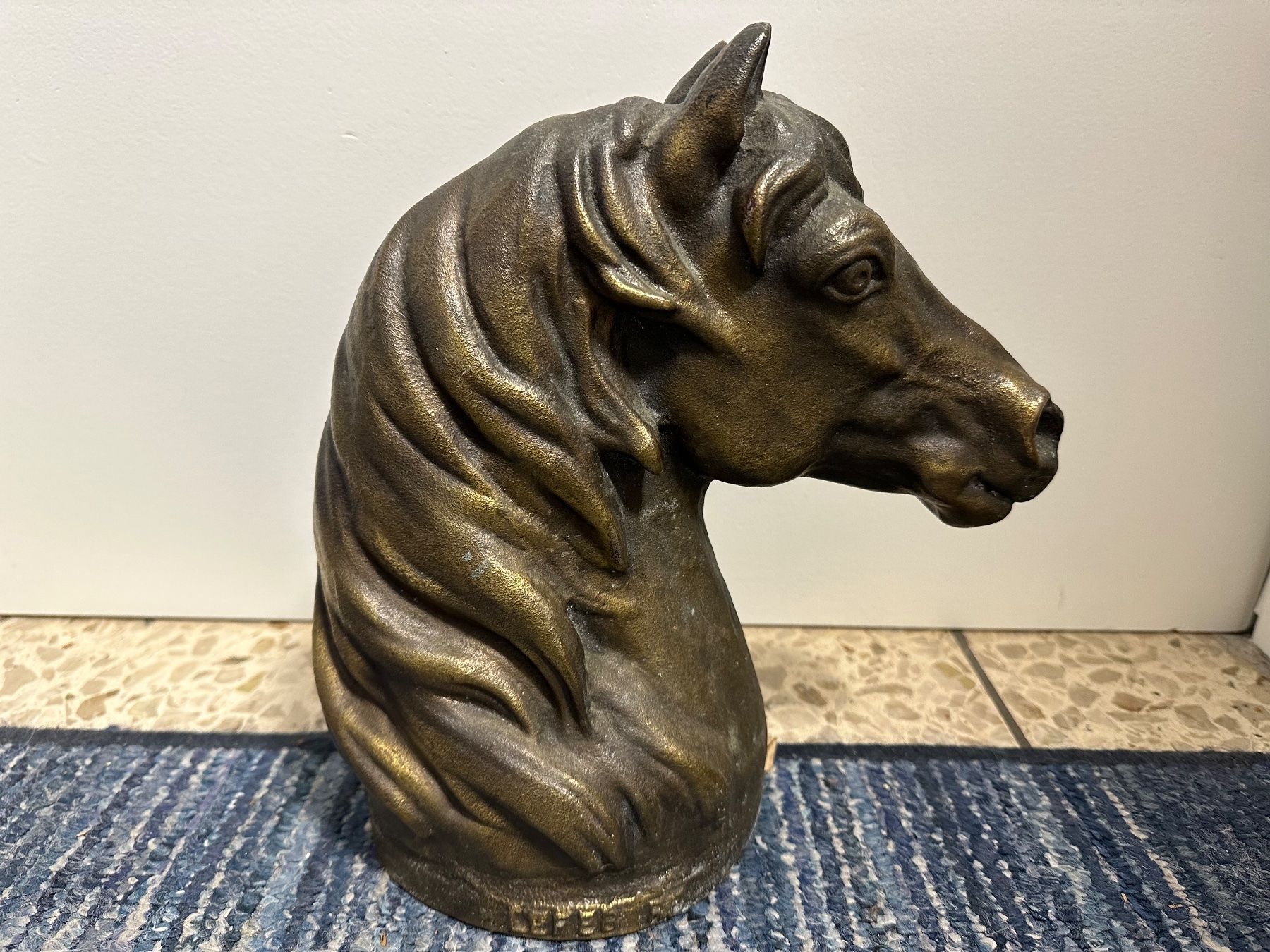 Figuren: Pferd kopf figur guss tier – Gebraucht aus Reinach AG von rares75