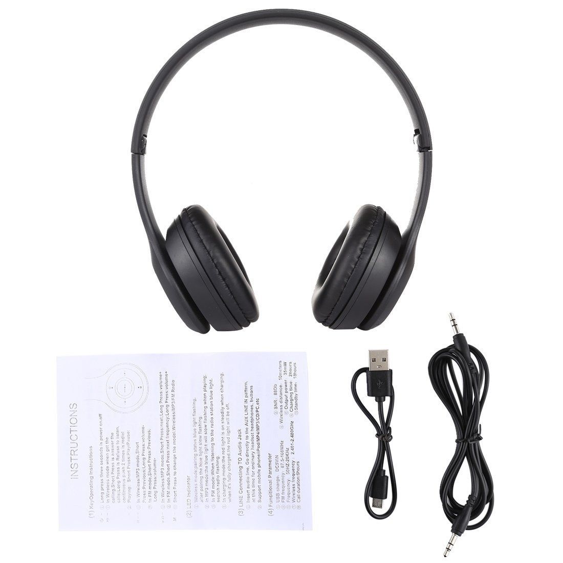 Cuffie: Casque Bluetooth P47 Noir – Nuovo e nell'imballaggio originale da Renens VD venduto da Accessoryworldch