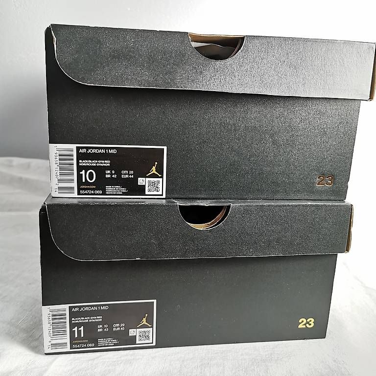 Nike Scarpe da uomo: Chicago Toe - Jordan 1 Mid - Nike – Nuovo e nell'imballaggio originale da Luzern venduto da LuzernerShop 2