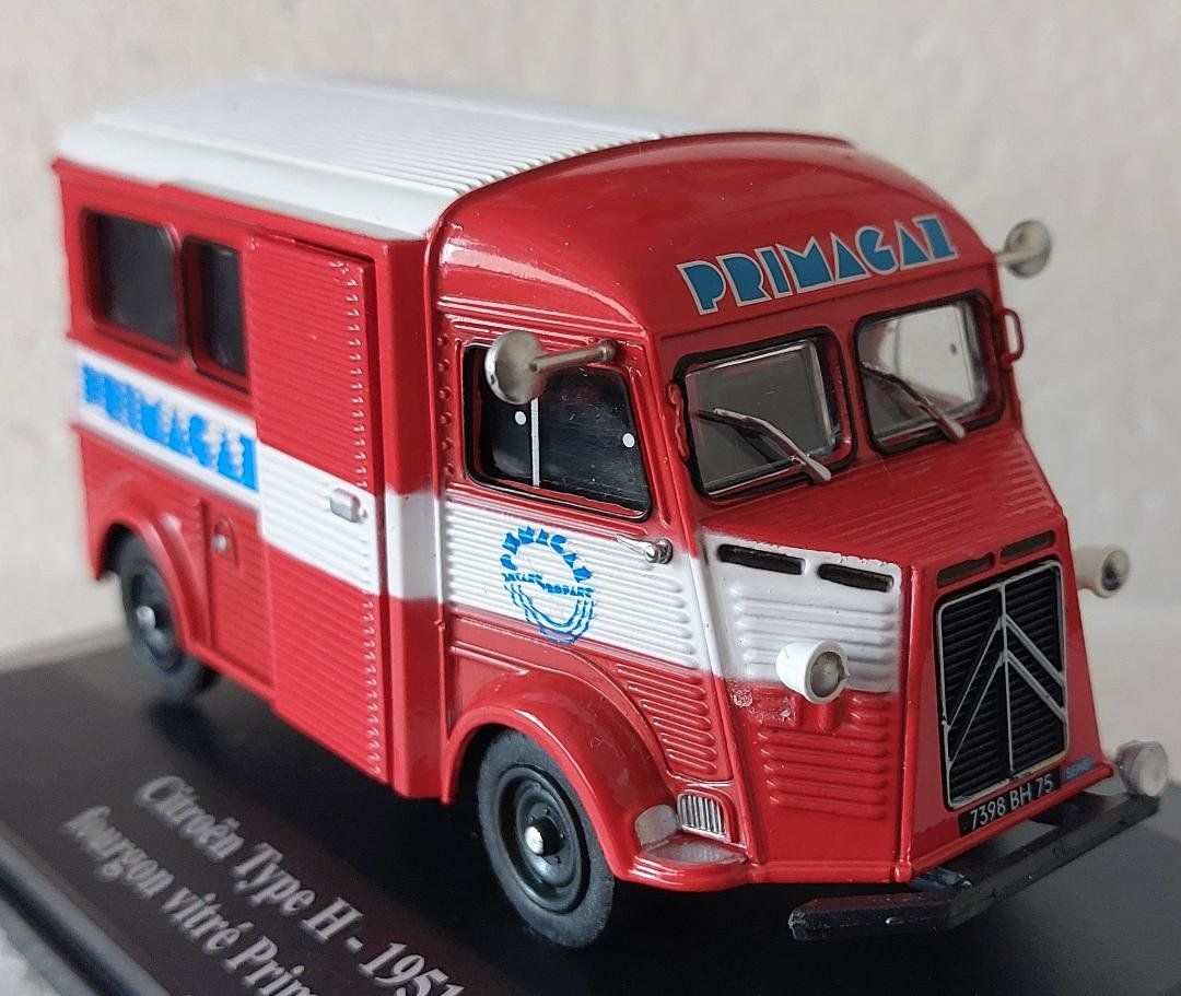 Eligor Modellini d'auto: Citroën TYPE H - 1951 - Fourgon vitré "Primagaz" - Eligor – Nuovo (secondo la descrizione) da Delémont venduto da Domdom1 2