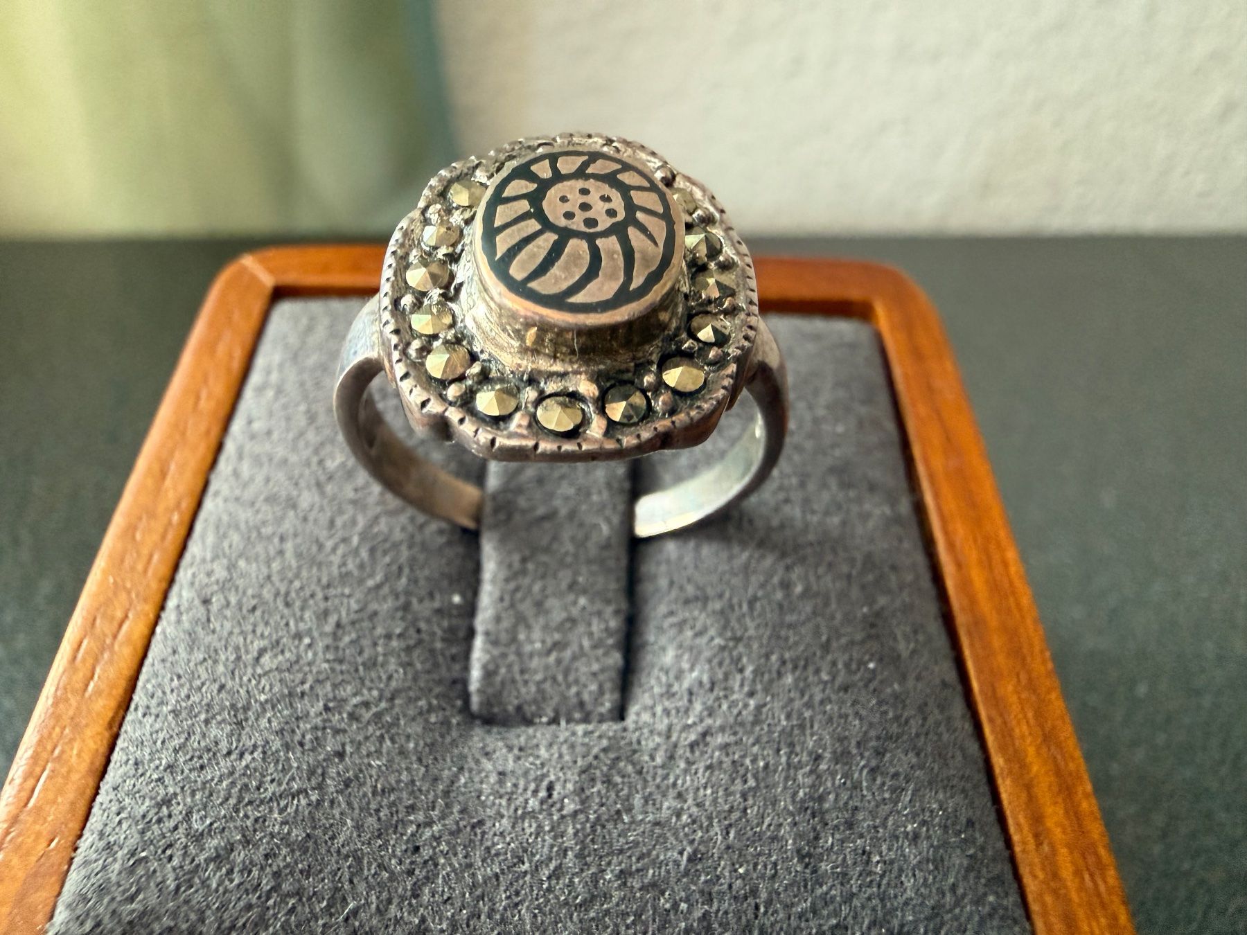 Anelli: Vintage-Ring aus 925er Silber, G.55 – Usato da Lamone venduto da LaCantinaMagica 2